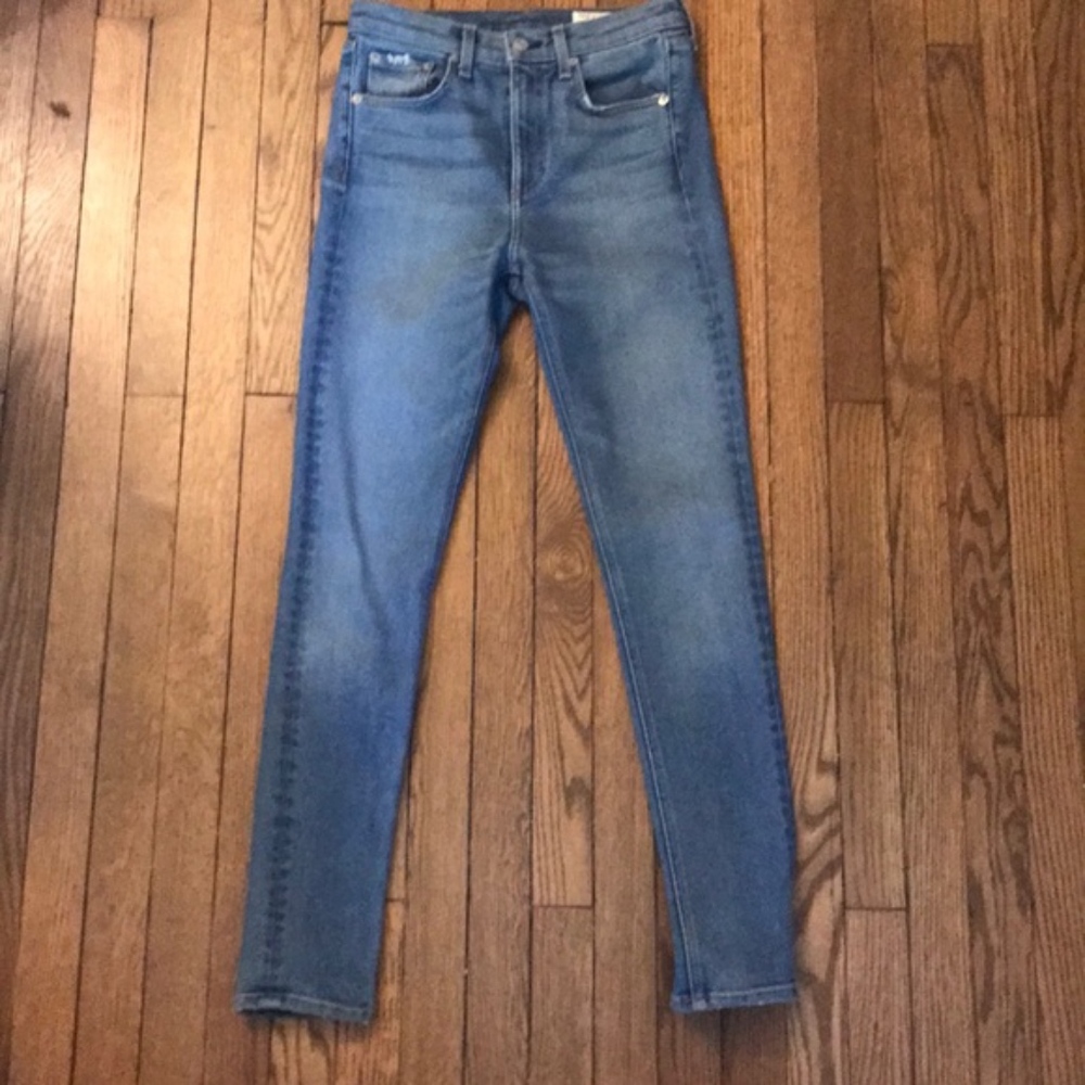 rag & bone High Rise Skinny Jeans